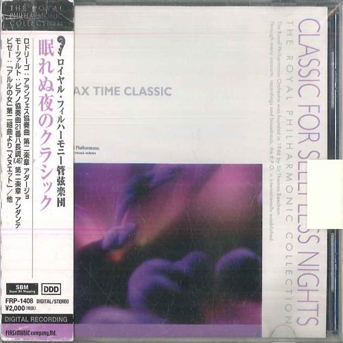 CD ROYAL PHILHARMONIC Classic For Sleepless Nights FRP1408 First Music 1997 Japan Classical Used
CD ROYAL PHILHARMONIC Classic For Sleepless Nights FRP1408 First Music 1997 Japan Classical Used