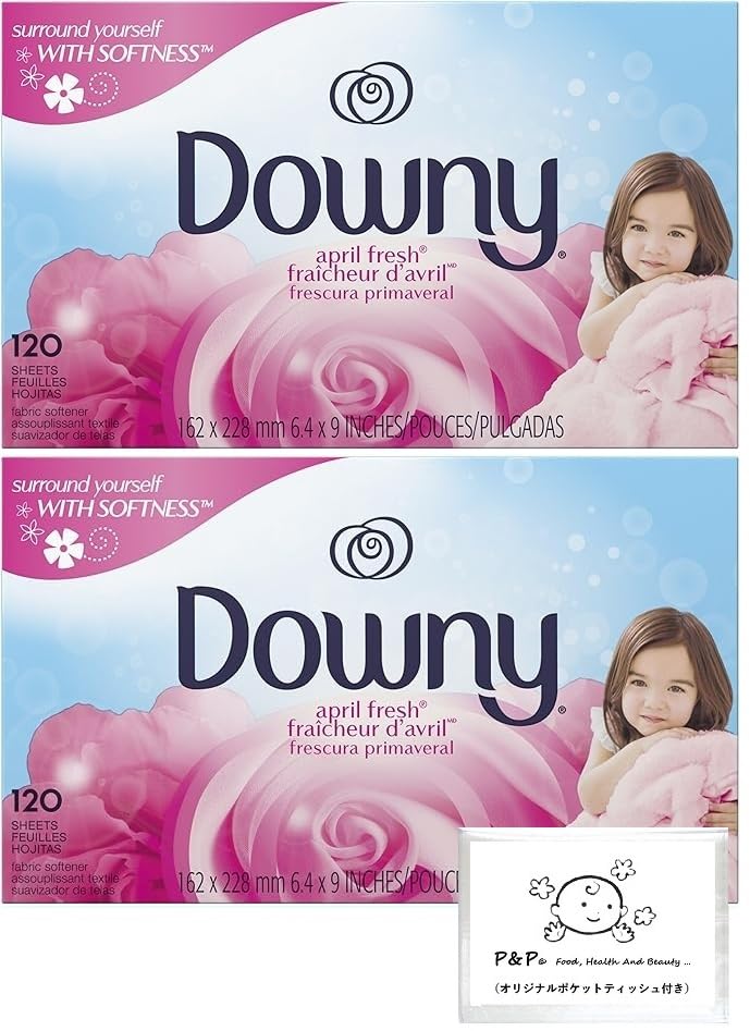 Downy Sheets April Fresh 120 Sheets x 2 Set Genuinely Imported Downy Fabric Softener for Dryer with Bonus
Downy Sheets April Fresh 120 Sheets x 2 Set Genuinely Imported Downy Fabric Softener for Dryer with Bonus