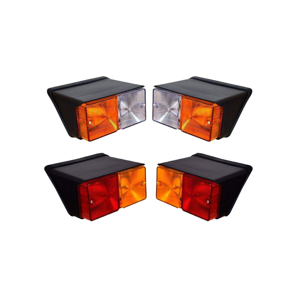 APSMOTIV 12v Front Side Indicator and Rear Tail Light Turn Signal Lamp Flasher Set for Case IH, Fiat, Ford New Holland Tractor D3NN13405B D3NN13N32 янтарь/красный
APSMOTIV 12v Front Side Indicator and Rear Tail Light Turn Signal Lamp Flasher Set for Case IH, Fiat, Ford New Holland Tractor D3NN13405B D3NN13N32 янтарь/красный