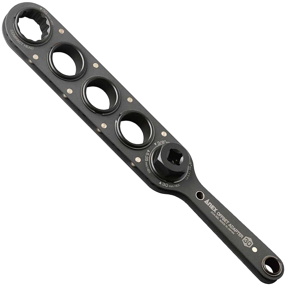 ANEX Зміщення 30 мм до адаптера, Довгий, AOA-30L (Зробив замовлення) чорний
ANEX Зміщення 30 мм до адаптера, Довгий, AOA-30L (Зробив замовлення) чорний