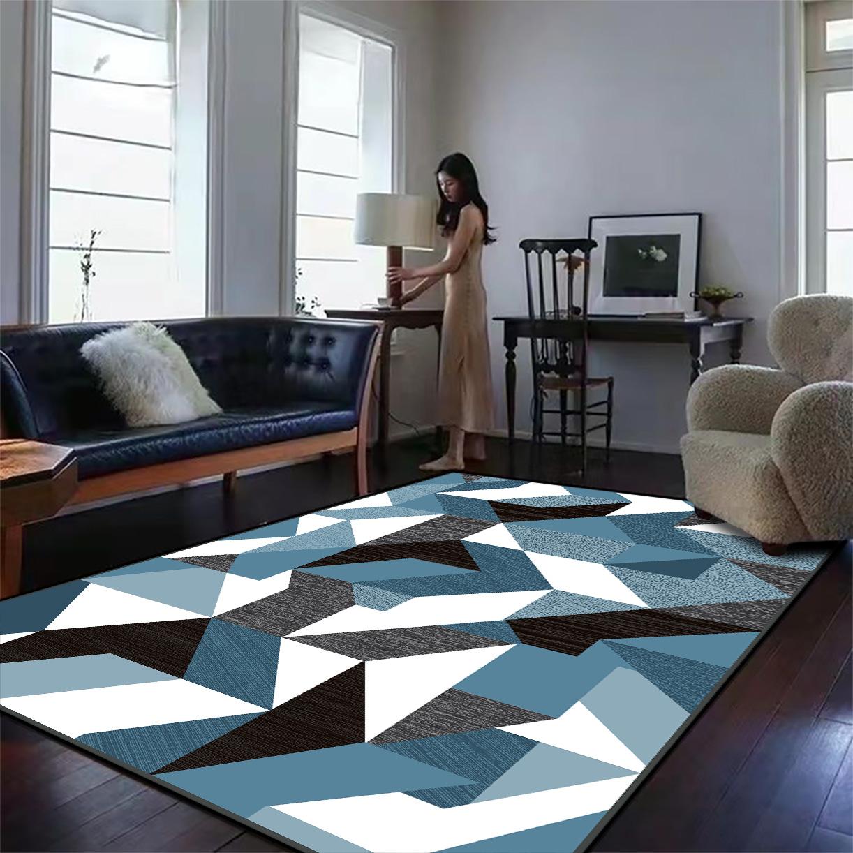 Nordic Geometric Carpets Modern Living Room Rug Non Slip Easy Clean Washable Sofa Area Mat Bedroom Decor Simple Design 60x90cm door mat
Nordic Geometric Carpets Modern Living Room Rug Non Slip Easy Clean Washable Sofa Area Mat Bedroom Decor Simple Design 60x90cm door mat