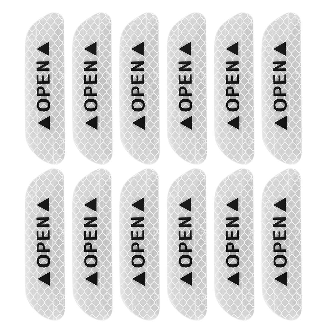uxcell Reflective Sticker for Car 12 Pcs Silver Tone Reflector Car Door Open Sign Reflective Sticker 9.5 x 2.5cm
uxcell Reflective Sticker for Car 12 Pcs Silver Tone Reflector Car Door Open Sign Reflective Sticker 9.5 x 2.5cm