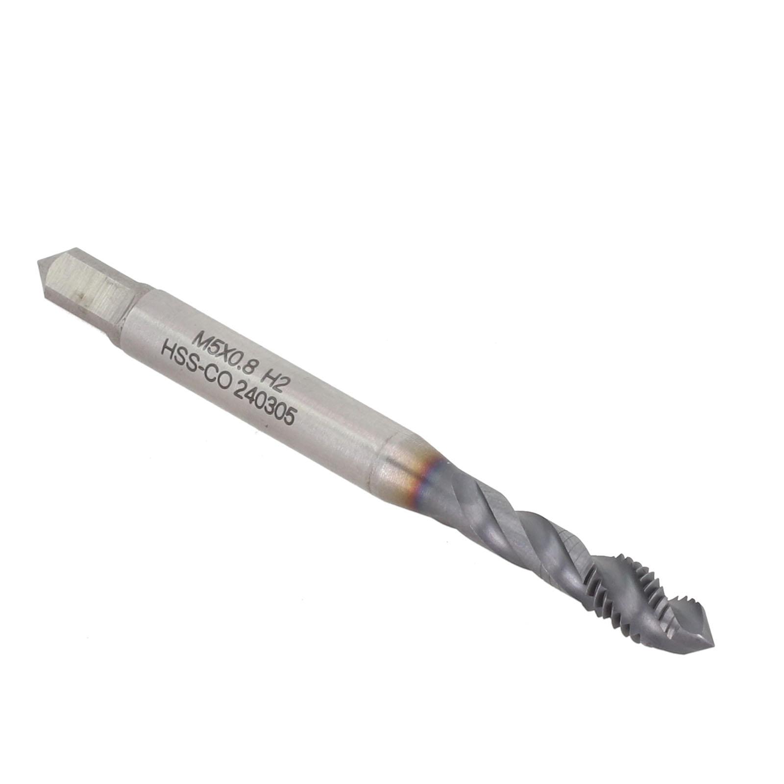 M5 Spiral Tap HSS Tap For Drilling And Tapping Clear Threads Fast And Accurate Tapping For Aluminum Tapping Oil China Mainland
M5 Spiral Tap HSS Tap For Drilling And Tapping Clear Threads Fast And Accurate Tapping For Aluminum Tapping Oil China Mainland