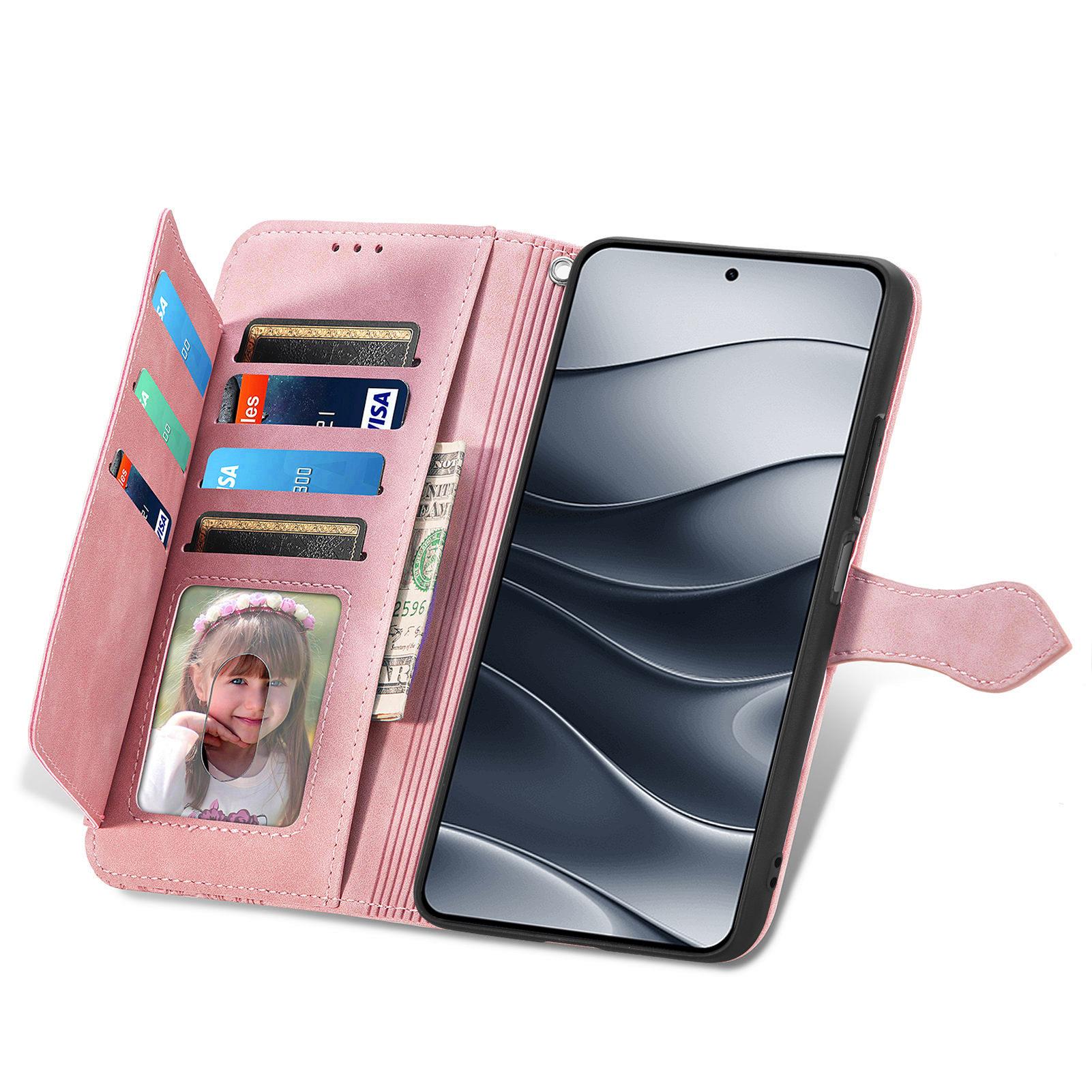 For Xiaomi Redmi Note 14 5G Zipper Wallet Case with Strap Flower Imprint PU Leather Phone Cover Pink
For Xiaomi Redmi Note 14 5G Zipper Wallet Case with Strap Flower Imprint PU Leather Phone Cover Pink