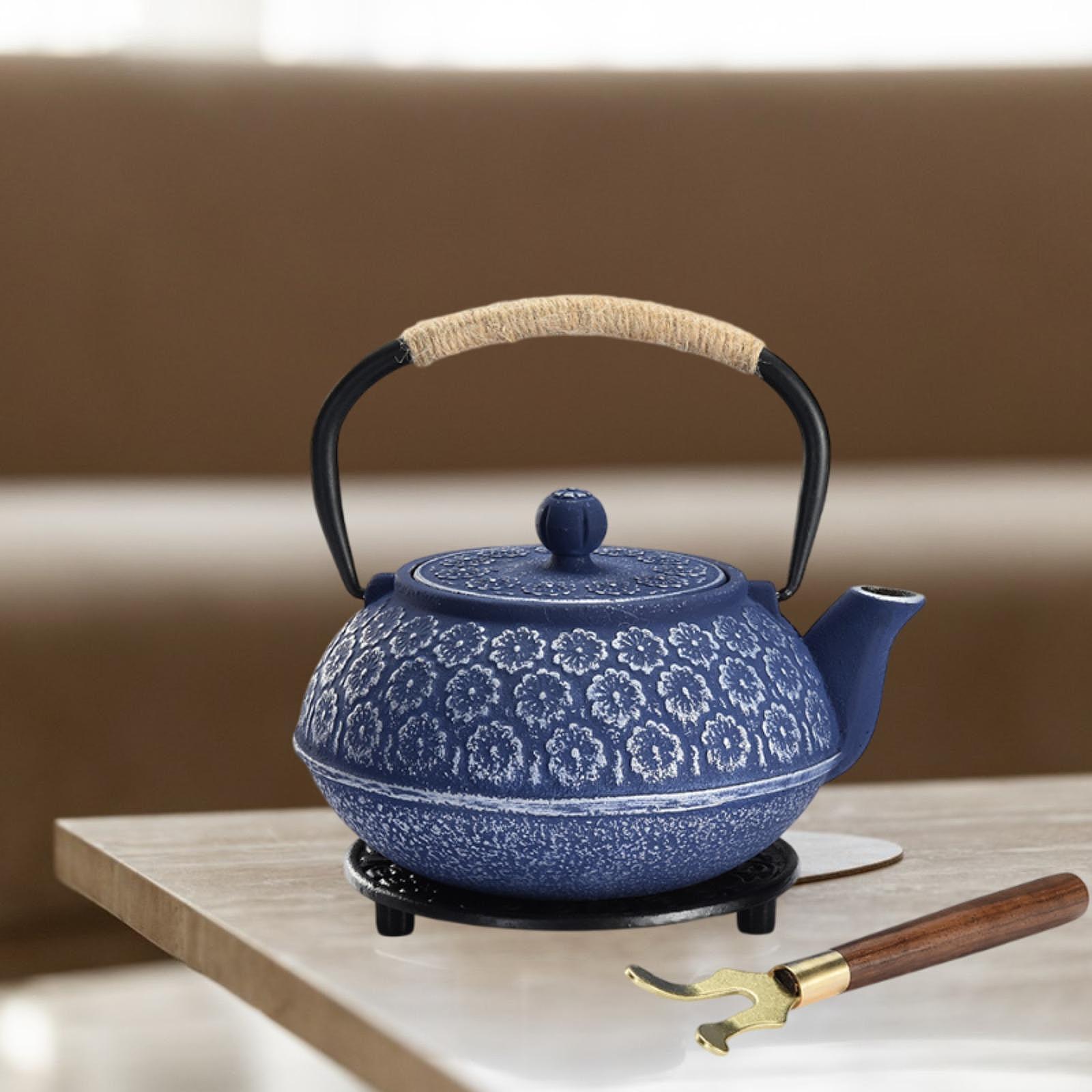 Japanese Cast Iron Teapot Internal Enamel for Loose Leaf Tea Bags Indoor синий
Japanese Cast Iron Teapot Internal Enamel for Loose Leaf Tea Bags Indoor синий