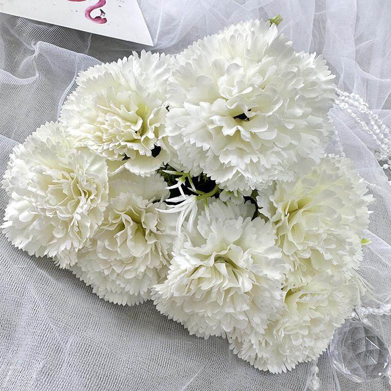 Artificial Carnation Flower Wedding Hotel Restaurant Desktop Decoration Props White
Artificial Carnation Flower Wedding Hotel Restaurant Desktop Decoration Props White