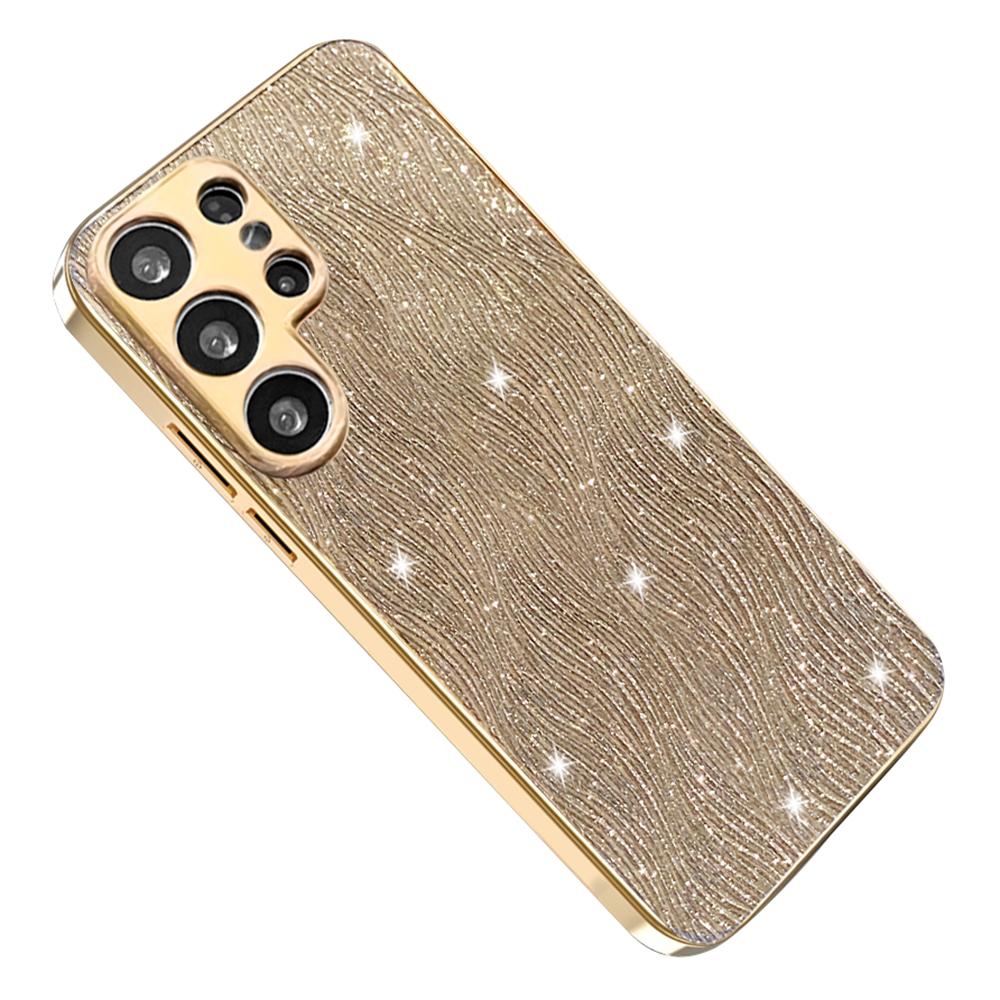 For Samsung Galaxy S24 Ultra Case Electroplating Ripple Texture PU + TPU + PC Phone Back Cover D
For Samsung Galaxy S24 Ultra Case Electroplating Ripple Texture PU + TPU + PC Phone Back Cover D