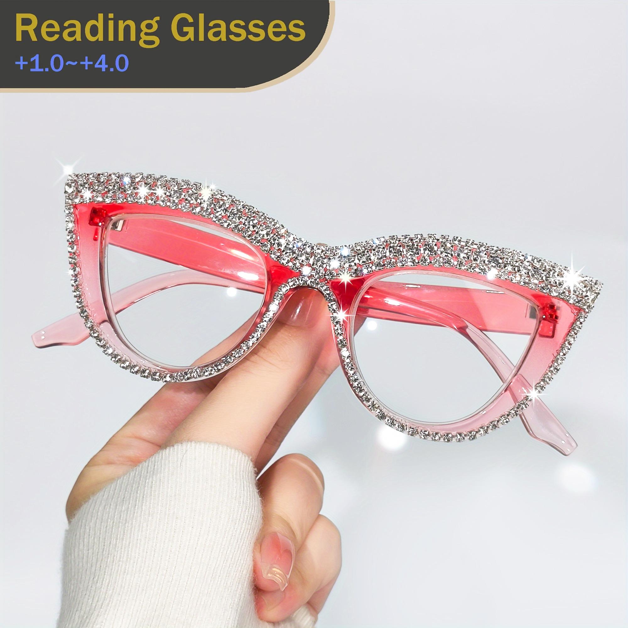 Очки для чтения Cat Eye со стразами Элегантные Модные Блестящие Очки Ридеры для Женщин Мужчин От +1.0 До +4.0 +2.5
Очки для чтения Cat Eye со стразами Элегантные Модные Блестящие Очки Ридеры для Женщин Мужчин От +1.0 До +4.0 +2.5