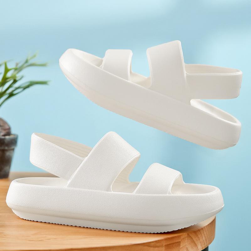 Новые женские сандалии на толстой подошве, летние модные сандалии с мягкой подошвой для пар и шлепанцы, легкая нескользящая пляжная обувь 35-36 слоновая кость
Новые женские сандалии на толстой подошве, летние модные сандалии с мягкой подошвой для пар и шлепанцы, легкая нескользящая пляжная обувь 35-36 слоновая кость