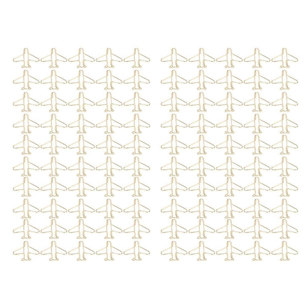 100PCS Funny Aircraft Shaped Paper Clips 30*28mm Mini Size Jumbo Paper Clips Portable Anti Rust Metal Paper Clips Gift
100PCS Funny Aircraft Shaped Paper Clips 30*28mm Mini Size Jumbo Paper Clips Portable Anti Rust Metal Paper Clips Gift