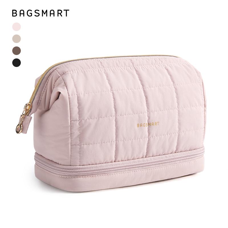 BAGSMART Large Capacity Cosmetic Bag Multifunction Makeup Pouch Tote Travel Organizer Storage Bag for Women Toiletries 23.5CM-11.5CM-8CM розовый
BAGSMART Large Capacity Cosmetic Bag Multifunction Makeup Pouch Tote Travel Organizer Storage Bag for Women Toiletries 23.5CM-11.5CM-8CM розовый