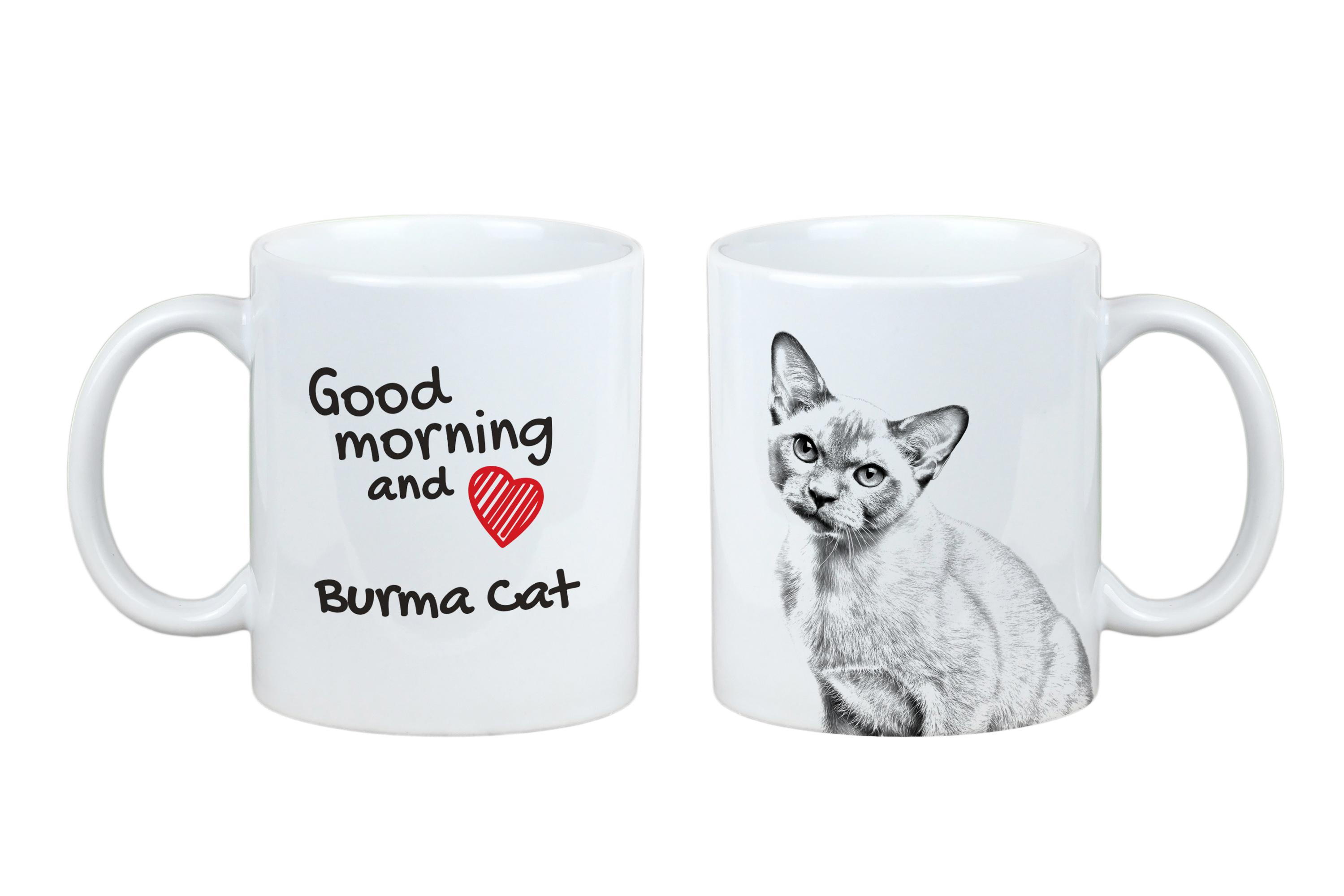 Burmese cat - cat mug, personalized mug with print, classic gift for everyone from the Art-Dog brand білий
Burmese cat - cat mug, personalized mug with print, classic gift for everyone from the Art-Dog brand білий
