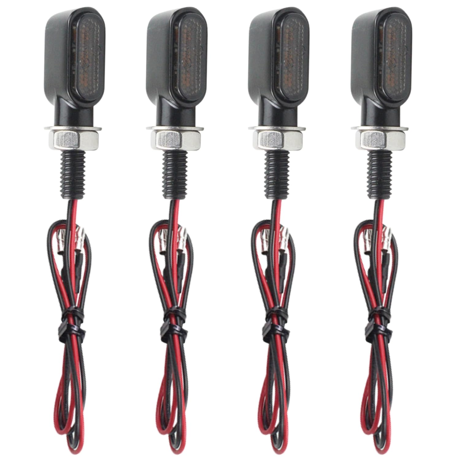 RYOTBASE Motorcycle Turn Signal LED Blinker Motorcycle Small High Visibility High Brightness Safety 8M Smoke Amber Universal 12V Waterproof Moped
RYOTBASE Motorcycle Turn Signal LED Blinker Motorcycle Small High Visibility High Brightness Safety 8M Smoke Amber Universal 12V Waterproof Moped