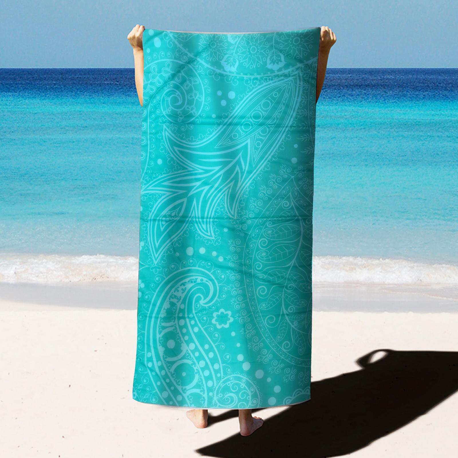 Microfiber Beach Towels Quick Drying Towel Swim Towel Super Soft Absorbent Towel for The Swimming, Sports, Beach, Camping, Gym, W30*H60(CM)
Microfiber Beach Towels Quick Drying Towel Swim Towel Super Soft Absorbent Towel for The Swimming, Sports, Beach, Camping, Gym, W30*H60(CM)