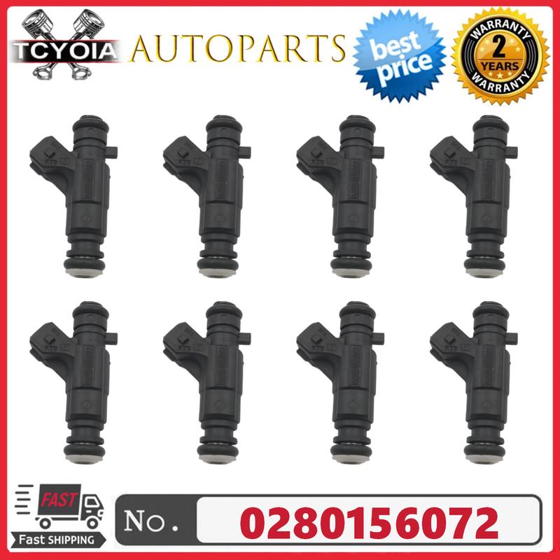 6/8pcs Fuel Injectors A1120780349 0280156072 Fits For Mercedes-Benz 3.2L M112, AMG Supercharged motor 5.4L 5.5L 6 pcs
6/8pcs Fuel Injectors A1120780349 0280156072 Fits For Mercedes-Benz 3.2L M112, AMG Supercharged motor 5.4L 5.5L 6 pcs