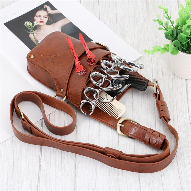 Multifunction 1PC 5 Pocket Cowhide Hair Scissor Bag Clips Bag Hairdressing Barber Scissor Holster Pouch Holder Case With Belt зелений
Multifunction 1PC 5 Pocket Cowhide Hair Scissor Bag Clips Bag Hairdressing Barber Scissor Holster Pouch Holder Case With Belt зелений
