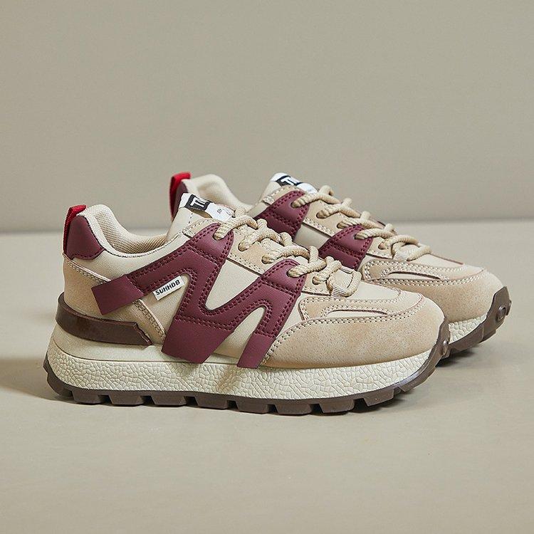 Женская роскошная дышащая спортивная обувь на шнуровке 2024 года, весна-осень, новые дизайнерские кроссовки на платформе для ходьбы, кроссовки Zapatos De Mujer 35 вино красного
Женская роскошная дышащая спортивная обувь на шнуровке 2024 года, весна-осень, новые дизайнерские кроссовки на платформе для ходьбы, кроссовки Zapatos De Mujer 35 вино красного