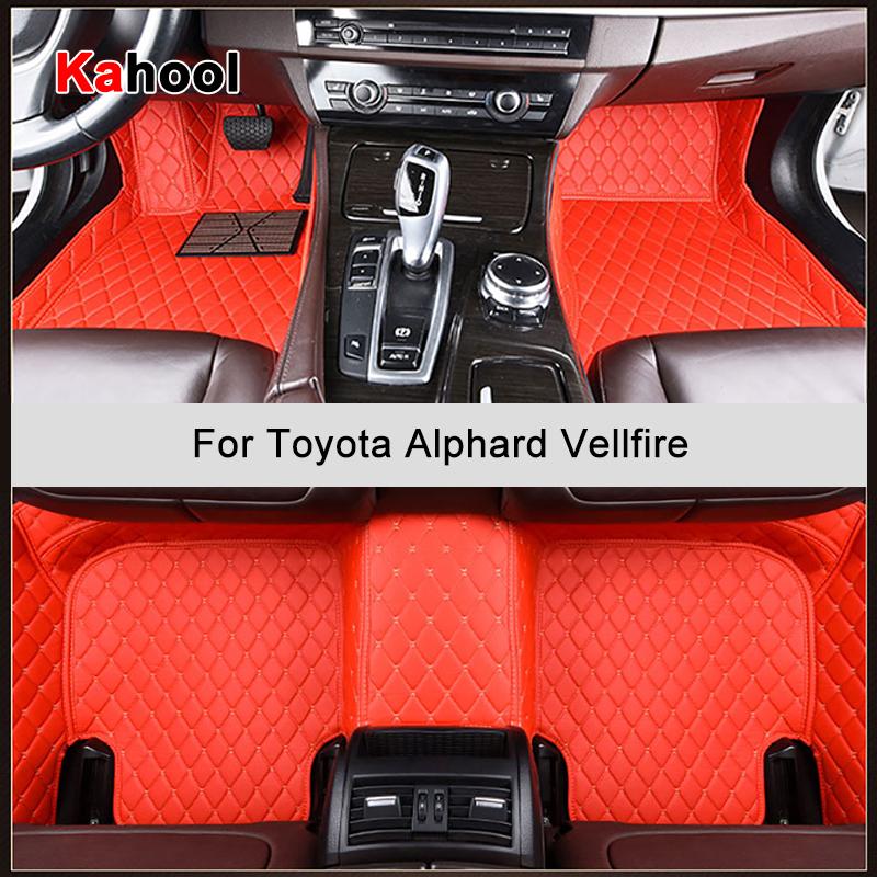 KAHOOL изготовленные на заказ автомобильные коврики для ног автоаксессуаров Toyota Alphard Vellfire
KAHOOL изготовленные на заказ автомобильные коврики для ног автоаксессуаров Toyota Alphard Vellfire