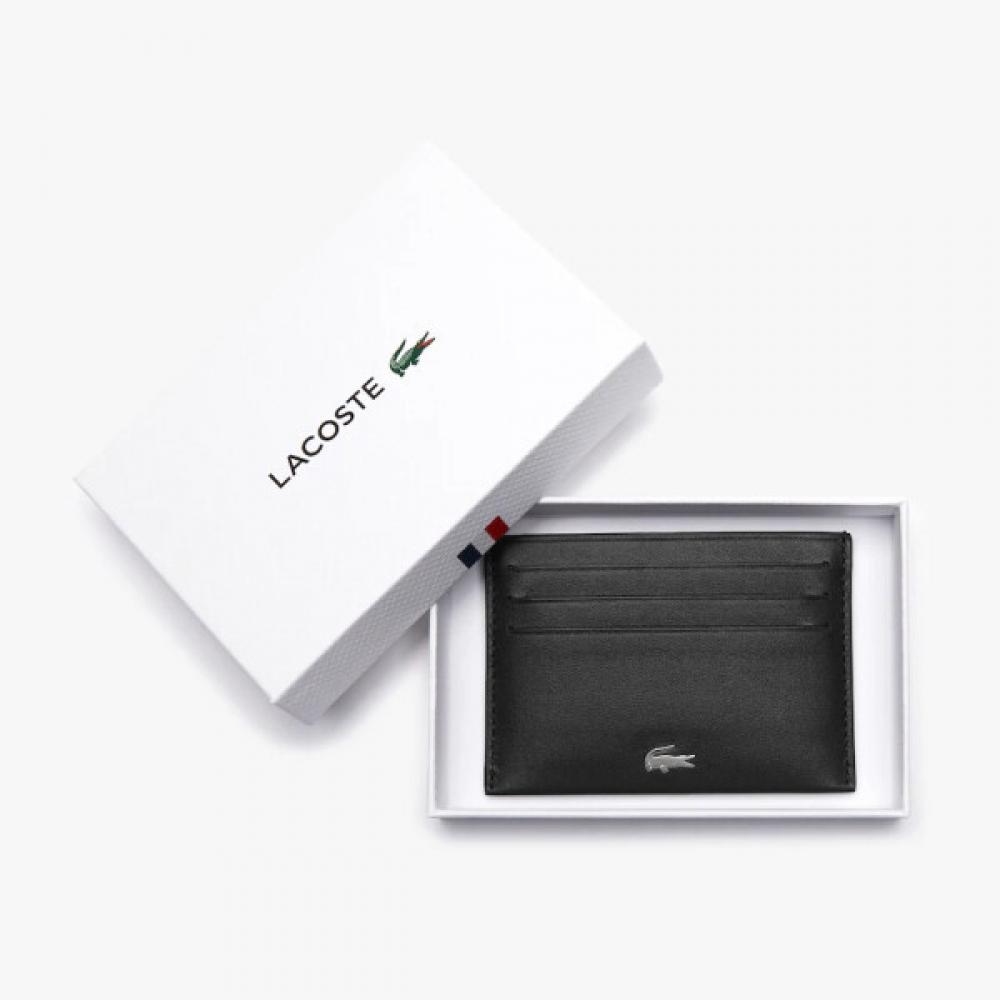 Lacoste Nh1346f55g Fitzgerald Metal Logo Cowhide Card Holder 000 Black Js
Lacoste Nh1346f55g Fitzgerald Metal Logo Cowhide Card Holder 000 Black Js