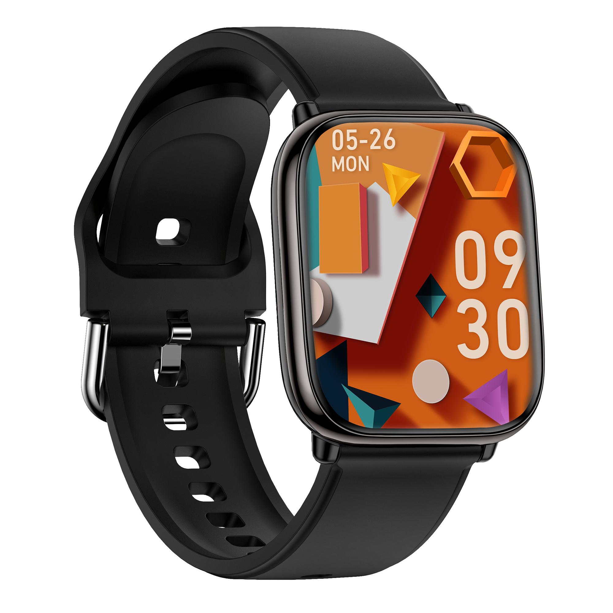 T59 1.75 Inch AMOLED Screen Smartwatch Bluetooth-Compatible Calling Health Monitoring Sport Watch Black
T59 1.75 Inch AMOLED Screen Smartwatch Bluetooth-Compatible Calling Health Monitoring Sport Watch Black