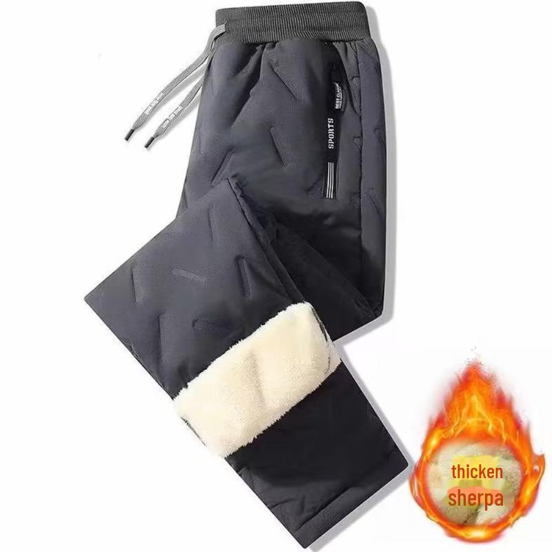 Мужские хлопковые спортивные штаны с подкладкой из овчины — теплые, универсальные, зимние штаны с манжетами Straight; 4XL серый
Мужские хлопковые спортивные штаны с подкладкой из овчины — теплые, универсальные, зимние штаны с манжетами Straight; 4XL серый