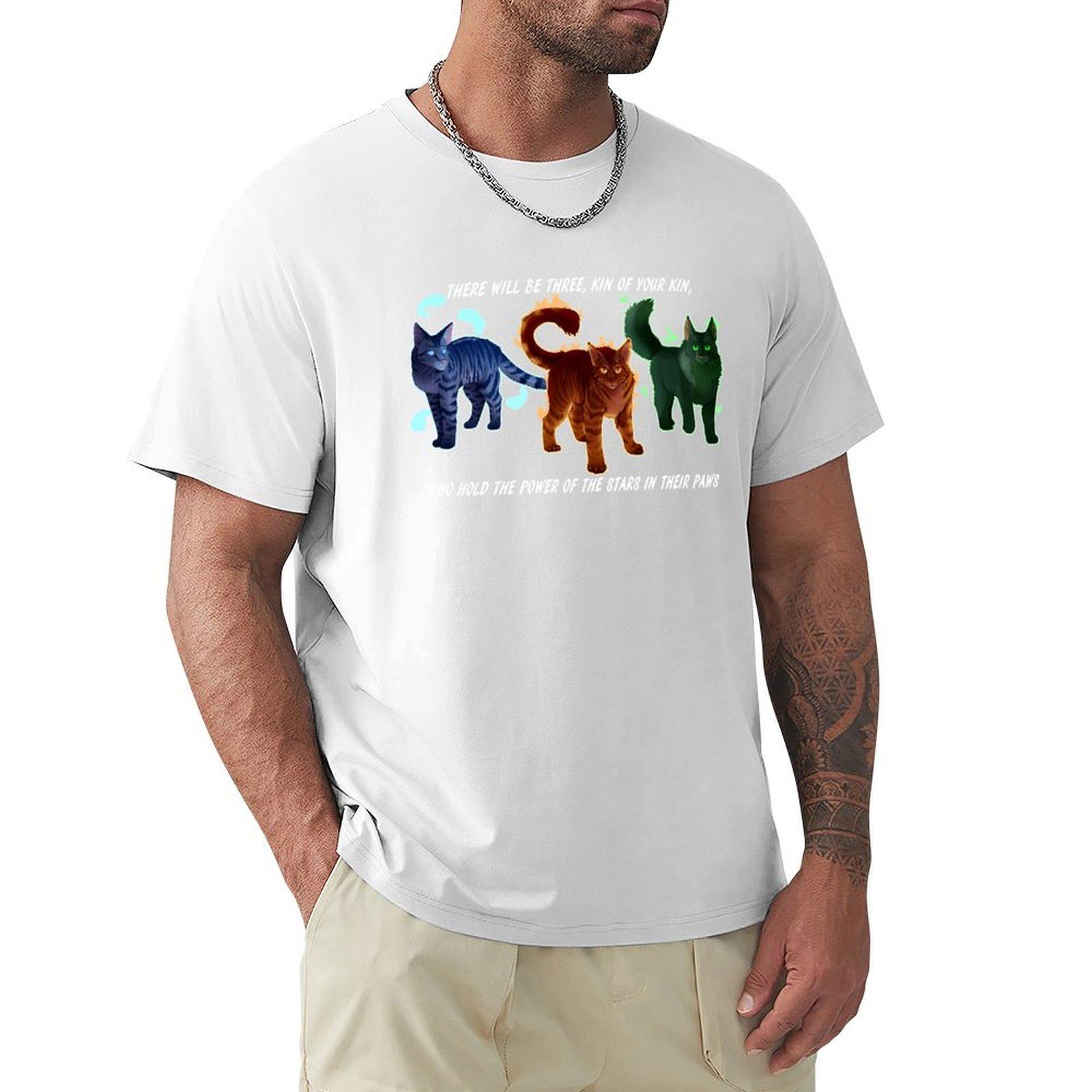 Power Of Three Warrior Cats TShirt graphics anime stuff custom shirt cotton t shirt men S
Power Of Three Warrior Cats TShirt graphics anime stuff custom shirt cotton t shirt men S