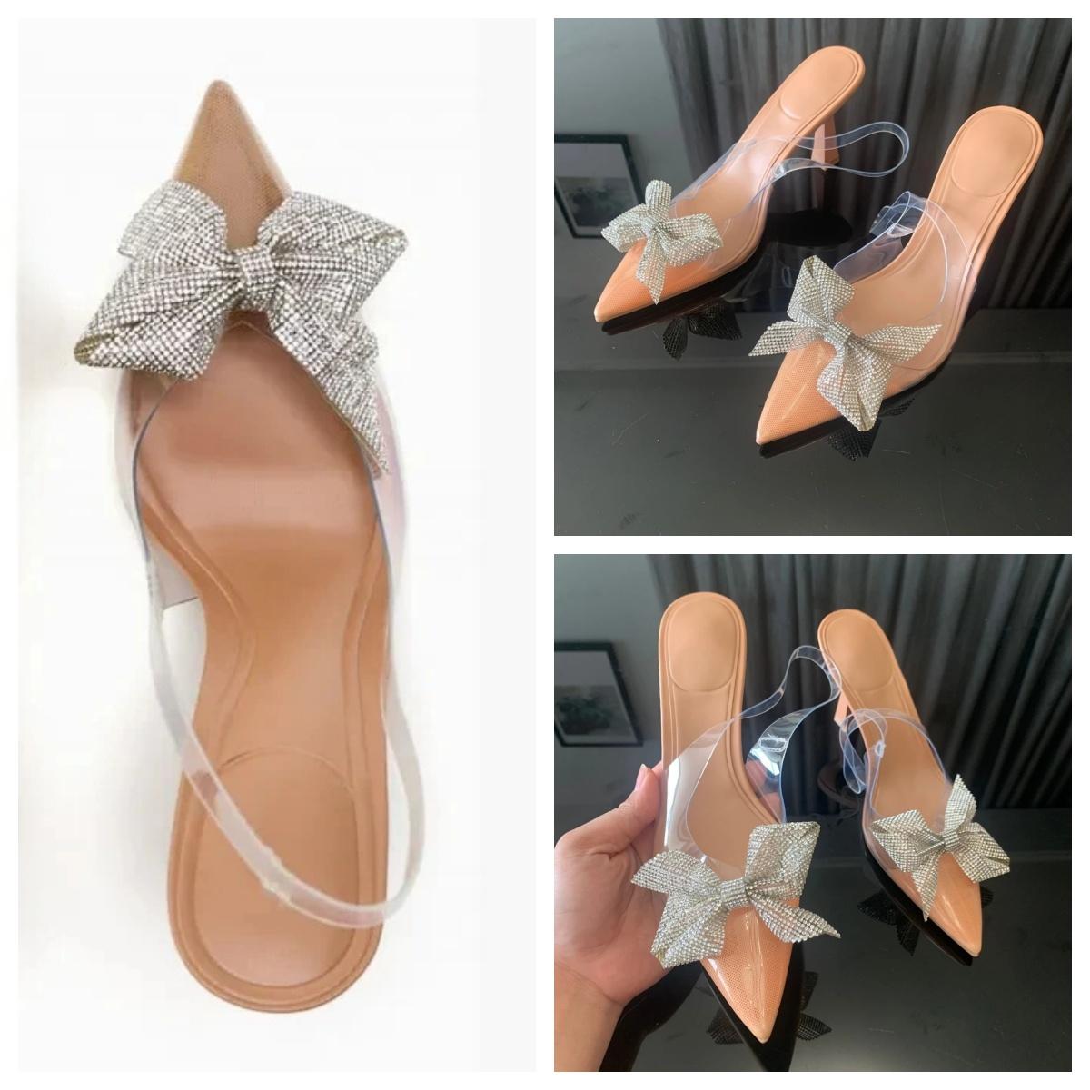 TRAF Woman Chic Rhinestone Bow High Heel Sandals Sexy Pointed Toe Slingback Heel 2024 Summer Female Office Heeled Sandal Shoes 36
TRAF Woman Chic Rhinestone Bow High Heel Sandals Sexy Pointed Toe Slingback Heel 2024 Summer Female Office Heeled Sandal Shoes 36