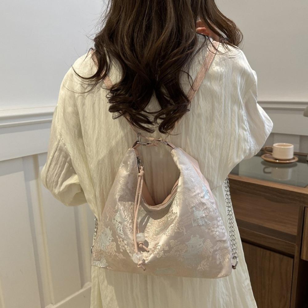 Embroidery Chinese Style Backpack Elegant Ancient Underarm Bag Cheongsam Tote Bag Woman Girls синій
Embroidery Chinese Style Backpack Elegant Ancient Underarm Bag Cheongsam Tote Bag Woman Girls синій