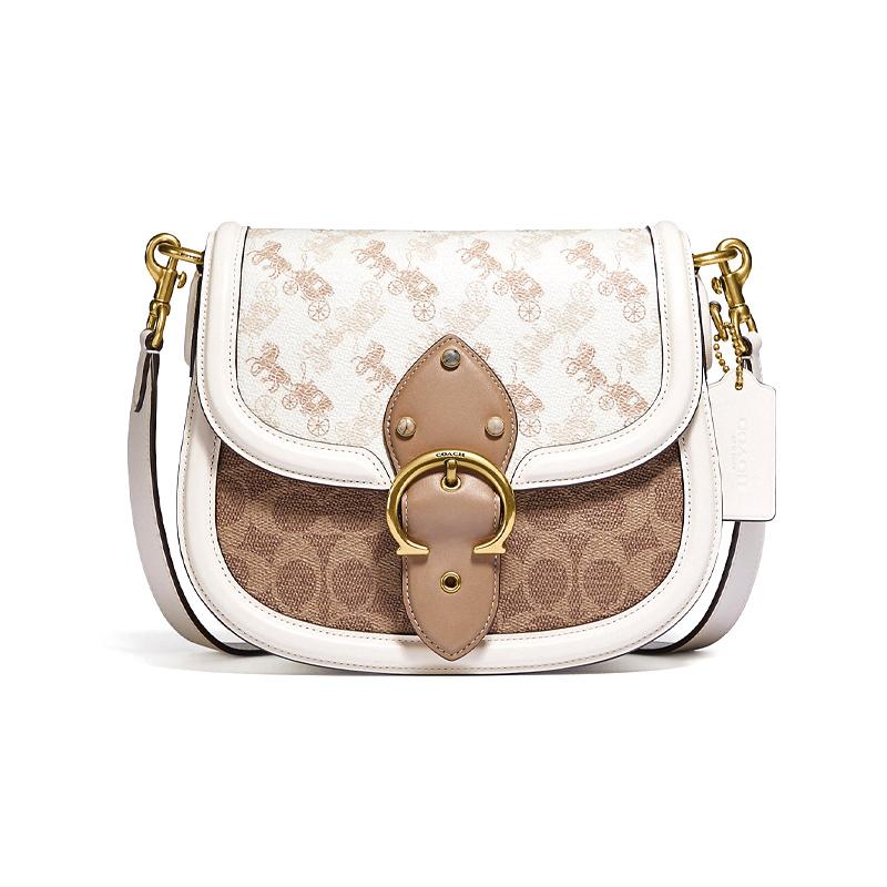 COACH Beat 23 Carriage Presbyopia Print Artificial Leather Crossbody Bag Small Women s White Brown Color Blocking білий
COACH Beat 23 Carriage Presbyopia Print Artificial Leather Crossbody Bag Small Women s White Brown Color Blocking білий