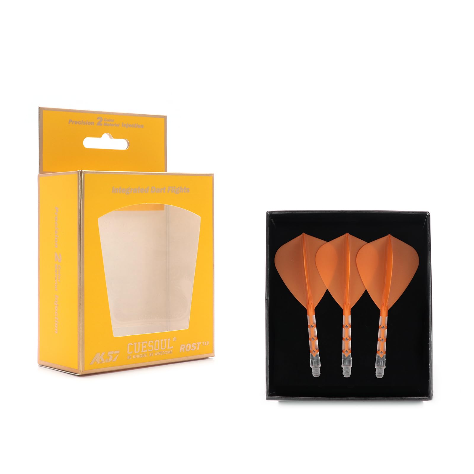 CUESOUL ROSTAK57 T19 Series Color Dual Material Mix Shaft Integrated Flight Kite Shape Series Set of 3 Two-tone (Orange) CS-AK57FZ10L оранжевый
CUESOUL ROSTAK57 T19 Series Color Dual Material Mix Shaft Integrated Flight Kite Shape Series Set of 3 Two-tone (Orange) CS-AK57FZ10L оранжевый
