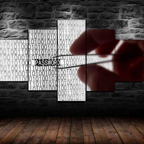 5Pcs Poster Password 5 Pieces Canvas Paintings Wall Art Home Decor No Framed Pictures HD Print Abstract 5 Panel Room Decor
5Pcs Poster Password 5 Pieces Canvas Paintings Wall Art Home Decor No Framed Pictures HD Print Abstract 5 Panel Room Decor