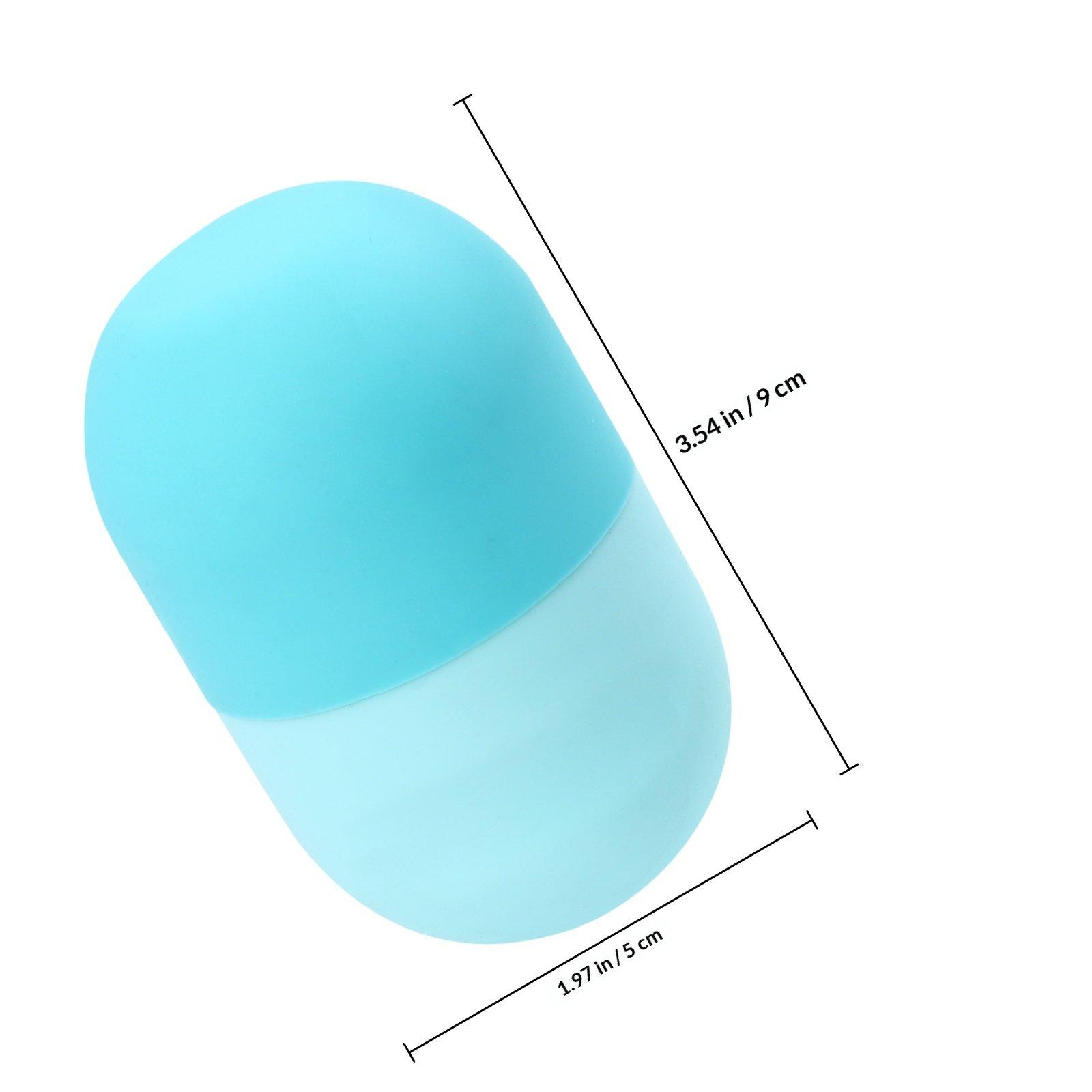 Facial Silicone Skin Care Massager Soft Flexible Mold Deep Tissue Massage Blood Circulation Pain Relief Face Rolling синій
Facial Silicone Skin Care Massager Soft Flexible Mold Deep Tissue Massage Blood Circulation Pain Relief Face Rolling синій