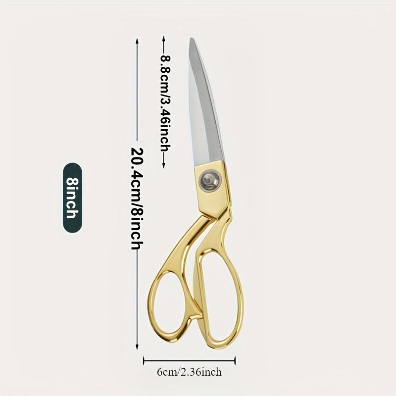 Сверхпрочные портновские ножницы — острые из нержавеющей стали для ткани и искусственной кожи, идеально подходят для шитья, резки и рукоделия 8 Inch золотой
Сверхпрочные портновские ножницы — острые из нержавеющей стали для ткани и искусственной кожи, идеально подходят для шитья, резки и рукоделия 8 Inch золотой