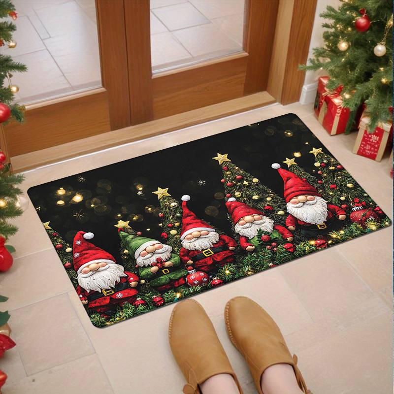 Flannel Thickness 0.47inch - 1pc New Christmas Character Welcome Doormat, Holiday Decorative Printed Non-Slip Absorbent Mat Area 40cm x 60cm
Flannel Thickness 0.47inch - 1pc New Christmas Character Welcome Doormat, Holiday Decorative Printed Non-Slip Absorbent Mat Area 40cm x 60cm