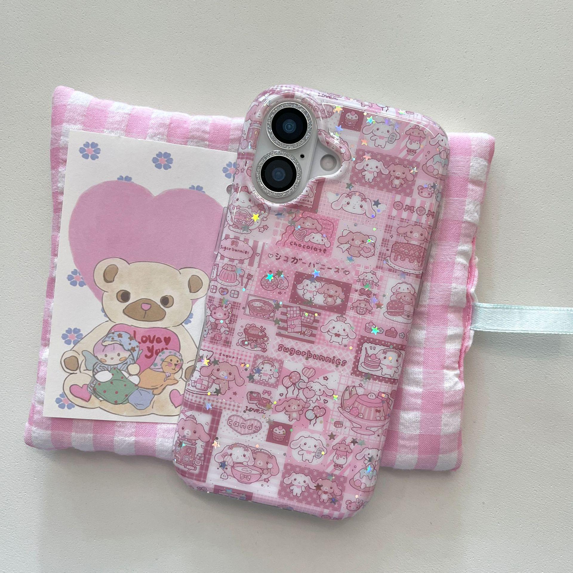 Pink Dessert Bunny Phone Case for iPhone 17 Pro Max & iPhone 16 with Chain iPhone 14 Pro Max
Pink Dessert Bunny Phone Case for iPhone 17 Pro Max & iPhone 16 with Chain iPhone 14 Pro Max