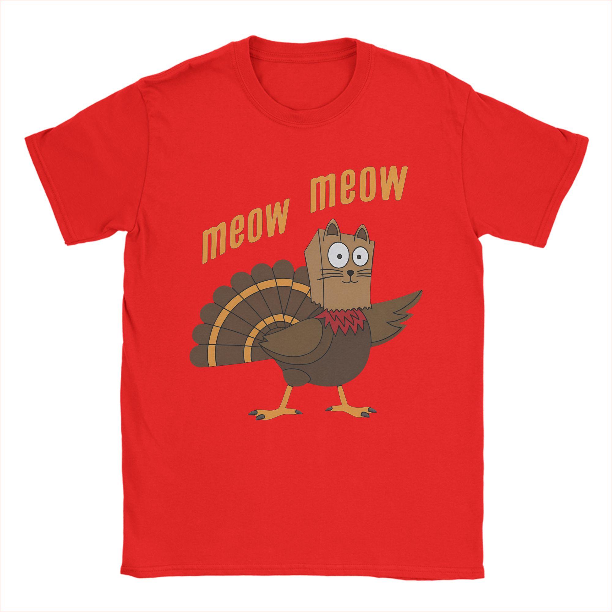 Men s T-Shirt Thanksgiving Day Turkey Meow Fashion Cotton Tee Shirt Short Sleeve T Shirts Round Neck Clothing Gift Idea S
Men s T-Shirt Thanksgiving Day Turkey Meow Fashion Cotton Tee Shirt Short Sleeve T Shirts Round Neck Clothing Gift Idea S
