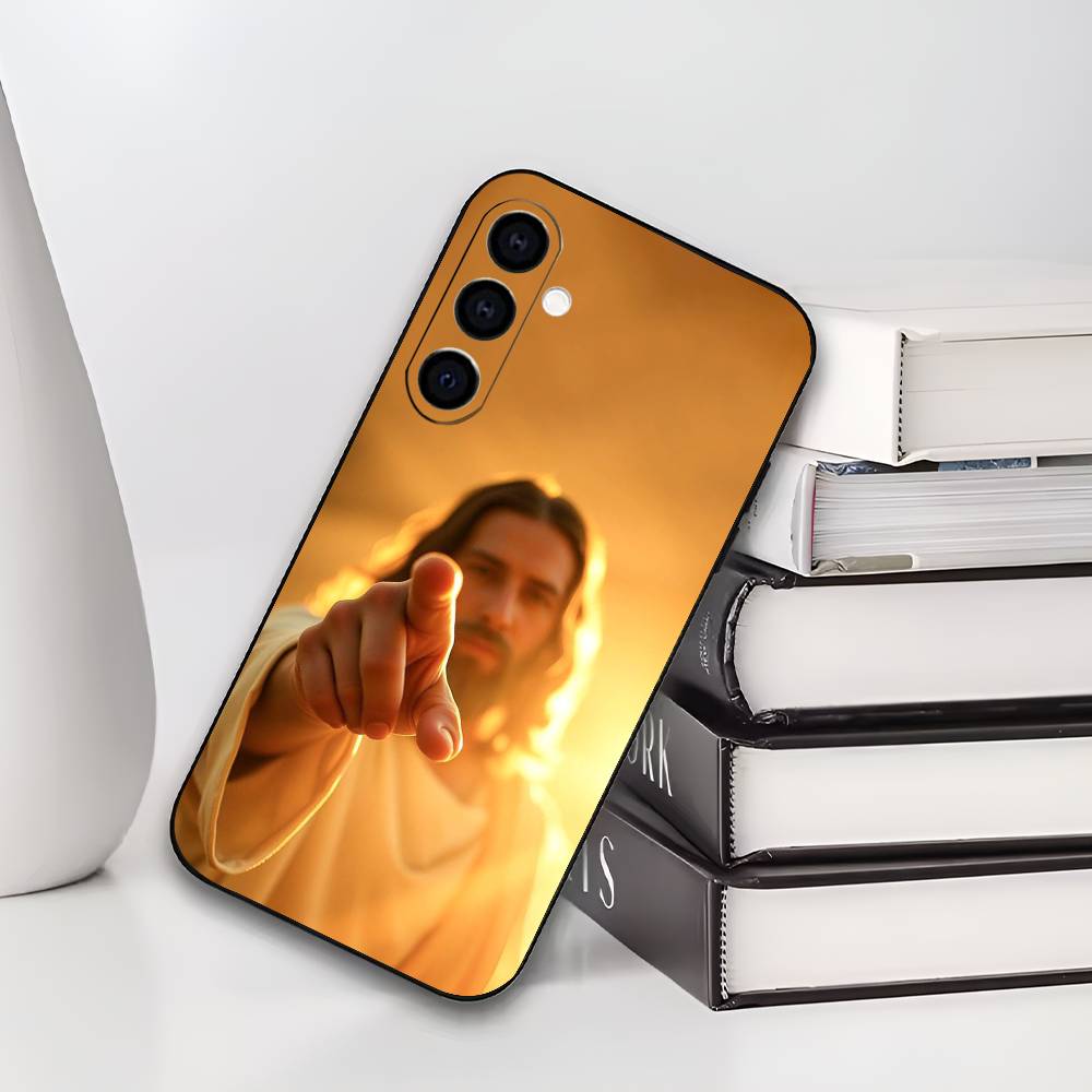 Soft Black Christian Religious Jesus Phone Case for Samsung Galaxy A73 A72 A71 A70 A53 A52 A51 And Other Models Samsung a11
Soft Black Christian Religious Jesus Phone Case for Samsung Galaxy A73 A72 A71 A70 A53 A52 A51 And Other Models Samsung a11