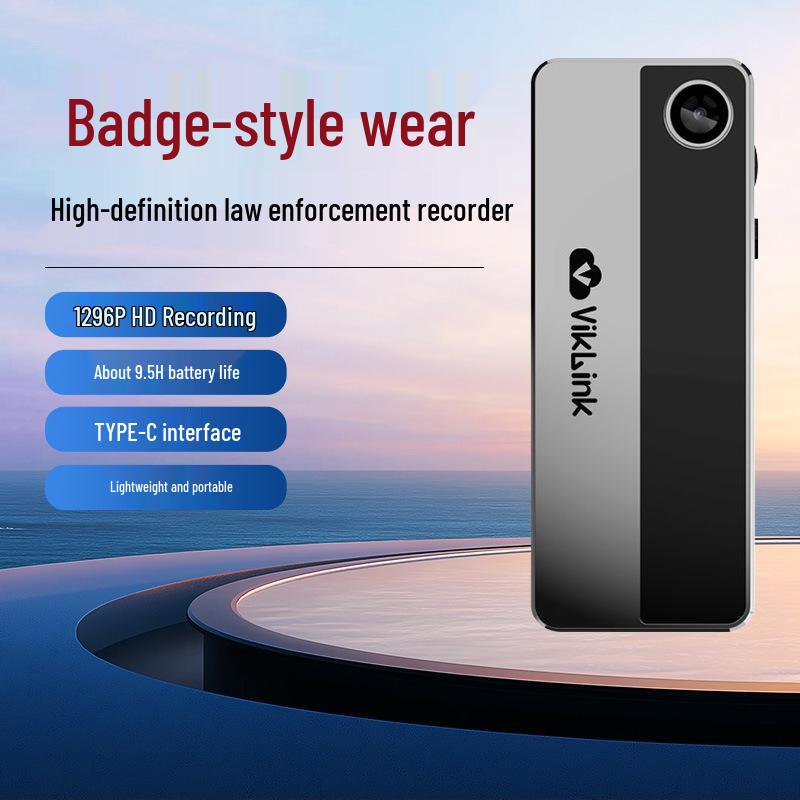 HD Chest-Worn Badge Recorder: Long Battery Life, Audio/Video Recording for Law Enforcement 128GB срібний
HD Chest-Worn Badge Recorder: Long Battery Life, Audio/Video Recording for Law Enforcement 128GB срібний