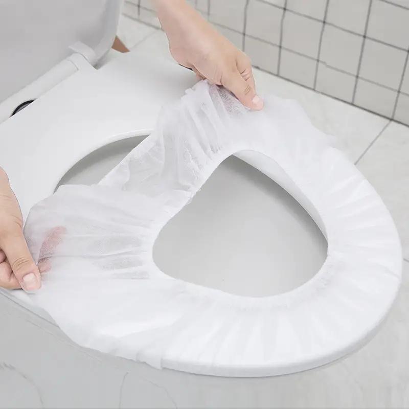 1pc Travel Portable Disposable Non-woven Toilet Mat, Safety And Hygiene Toilet Cushion Cover, Toilet Potty Cover, Portable Mater белый
1pc Travel Portable Disposable Non-woven Toilet Mat, Safety And Hygiene Toilet Cushion Cover, Toilet Potty Cover, Portable Mater белый