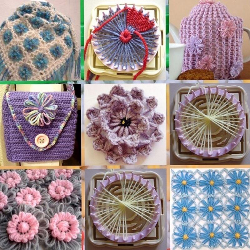 Приспособление для вязания изделий круглой и квадратной формы
Приспособление для вязания изделий круглой и квадратной формы