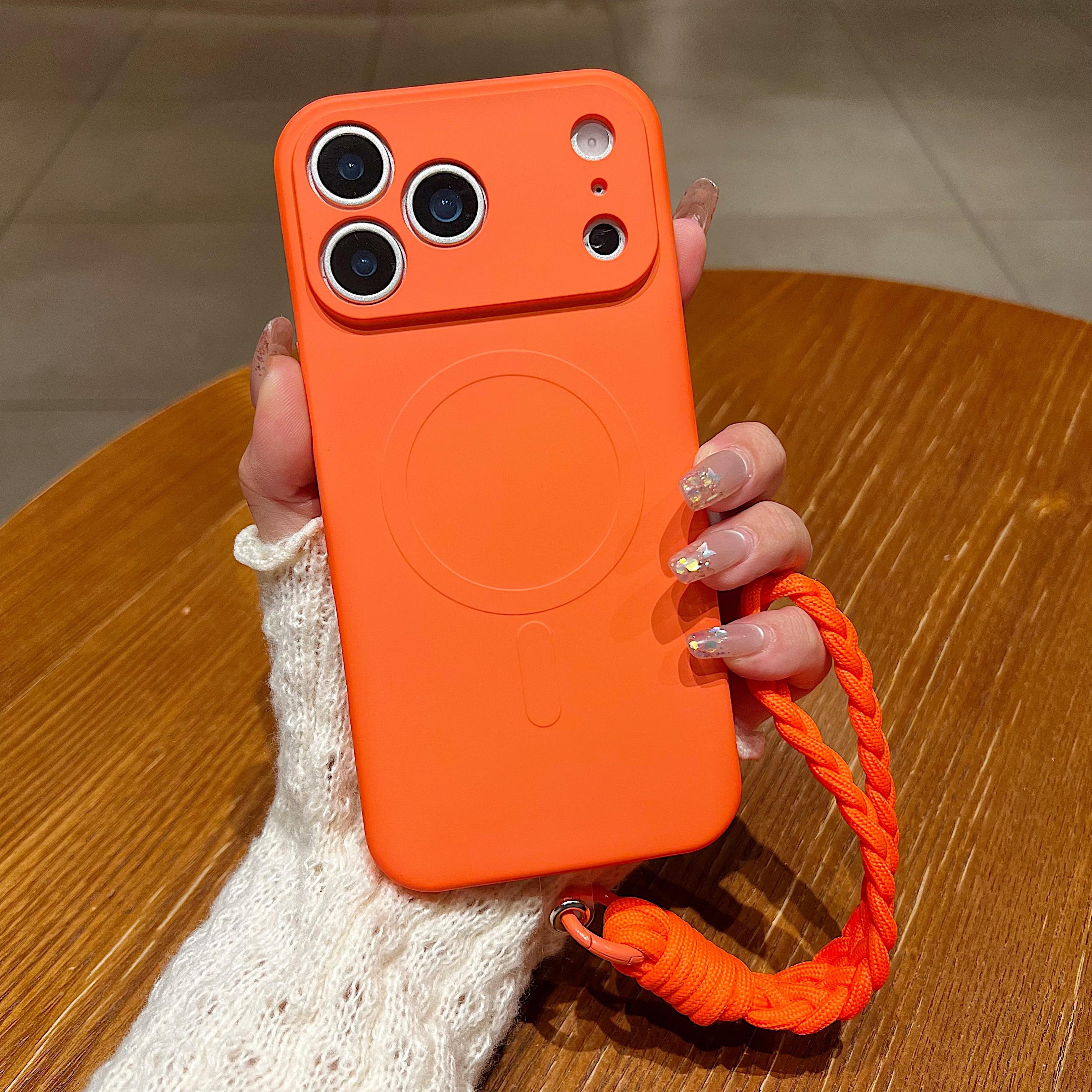 Luxury Matte for Magsafe Solid Color Lanyard Case for iPhone 15 16 17 Pro Max 11 12 13 14 Wrist Strap Soft Liquid Silicone Cover iPhone 13 Pro Max
Luxury Matte for Magsafe Solid Color Lanyard Case for iPhone 15 16 17 Pro Max 11 12 13 14 Wrist Strap Soft Liquid Silicone Cover iPhone 13 Pro Max