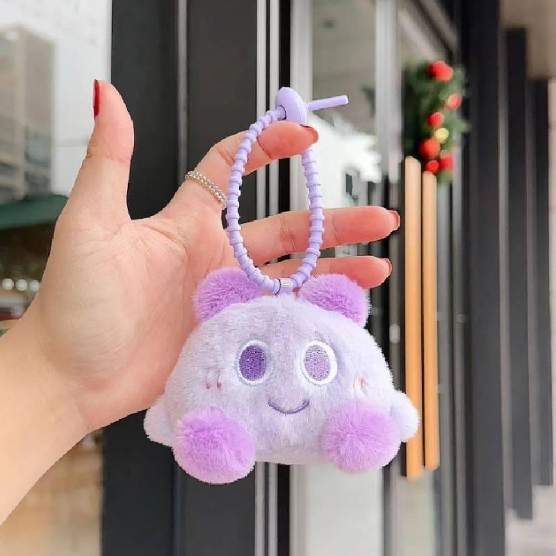 Adorable Plush Cat Keychain Cute Soft Stuffed Animal For Bags And Purses фіолетовий
Adorable Plush Cat Keychain Cute Soft Stuffed Animal For Bags And Purses фіолетовий