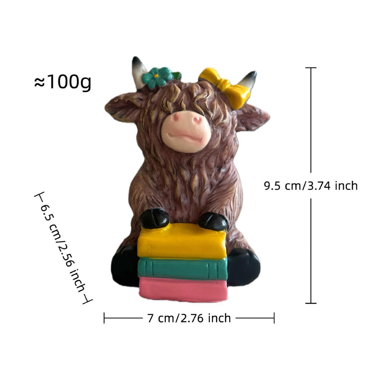 Creative Highland Cattle Resin Statue for Garden and Home Decor
Creative Highland Cattle Resin Statue for Garden and Home Decor