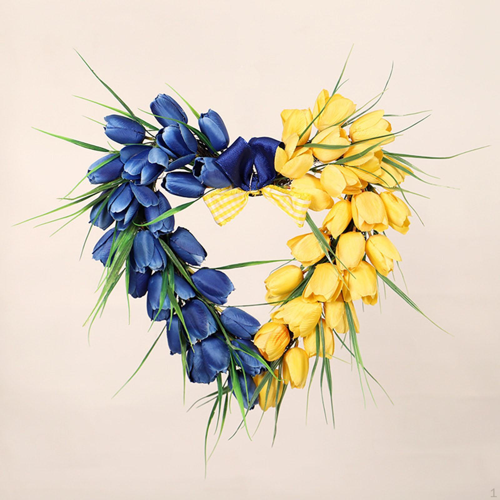 Spring Wreath, Simulation Floral Decoration, Hanging Ornament ,Front Door ,Artificial Garland for
Spring Wreath, Simulation Floral Decoration, Hanging Ornament ,Front Door ,Artificial Garland for