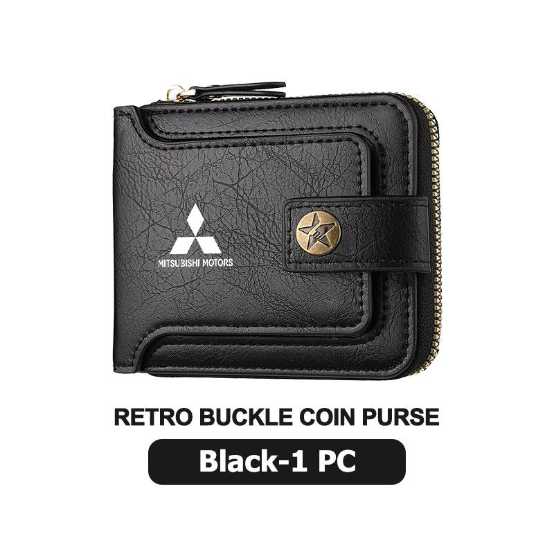 For Mitsubishi Men s Leather Short Credit ID Card Holder Wallet Zipper Buckle Coin Pocket Outlander Pajero Sport Lancer EX ASX
For Mitsubishi Men s Leather Short Credit ID Card Holder Wallet Zipper Buckle Coin Pocket Outlander Pajero Sport Lancer EX ASX