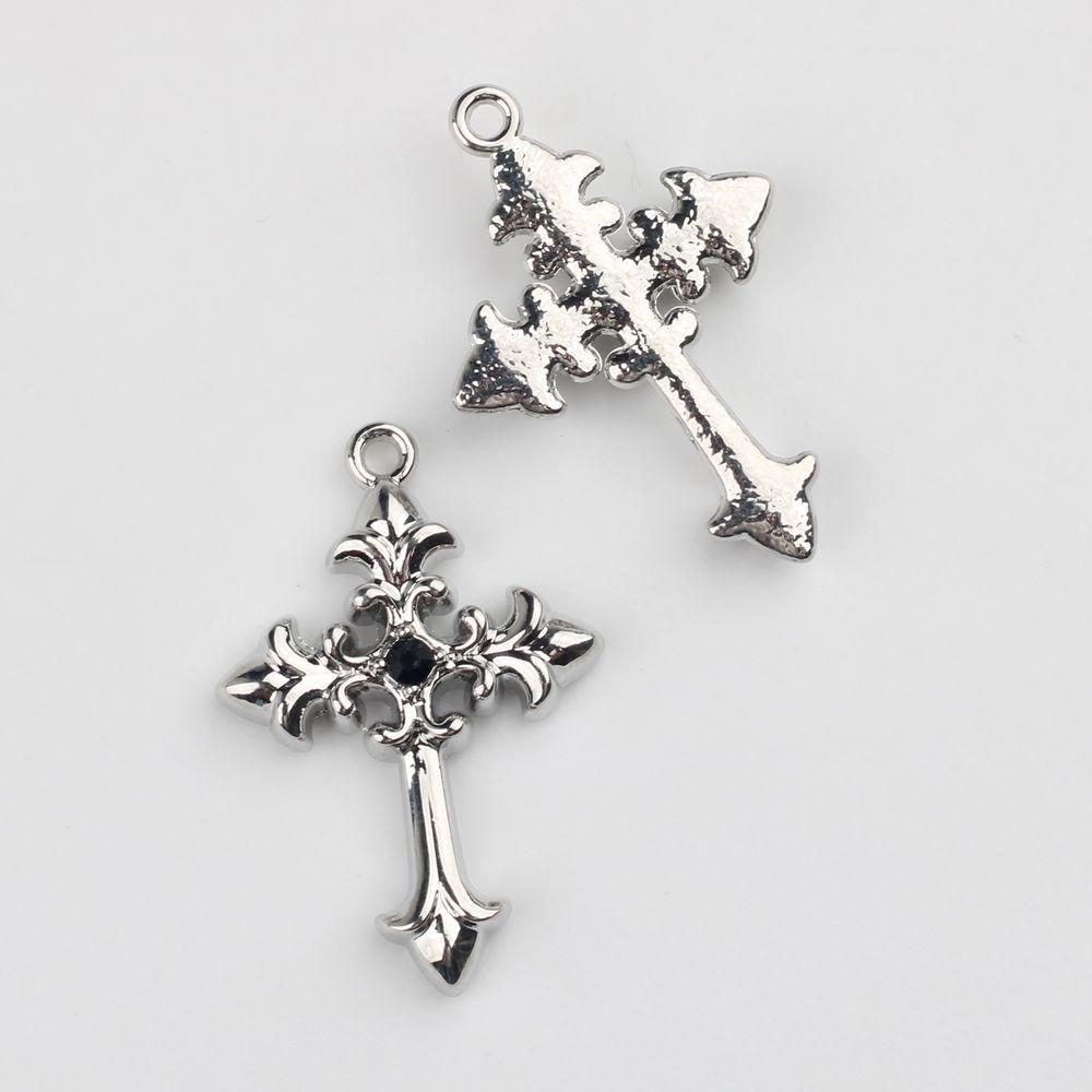10pcs/lot Simple Alloy Zircon Cross Pendant DIY Necklace Bracelet Jewelry Making Supplies
10pcs/lot Simple Alloy Zircon Cross Pendant DIY Necklace Bracelet Jewelry Making Supplies