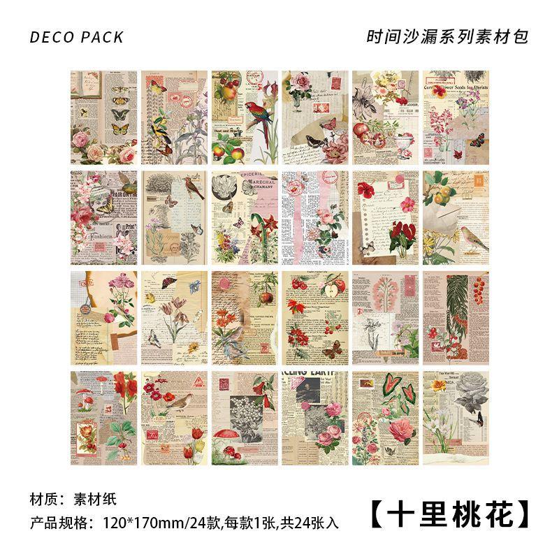 24 шт. Ретро Эстетичный Коллаж Декоративная Бумага Винтажный Junk Journal Поделки DIY Фон Материалы
24 шт. Ретро Эстетичный Коллаж Декоративная Бумага Винтажный Junk Journal Поделки DIY Фон Материалы