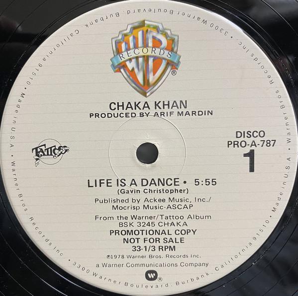 12-дюймовая пластинка CHAKA KHAN Life Is A Dance PROA787PROMO Warner Bros. Re 1978 США СоулФанк Б/у
12-дюймовая пластинка CHAKA KHAN Life Is A Dance PROA787PROMO Warner Bros. Re 1978 США СоулФанк Б/у