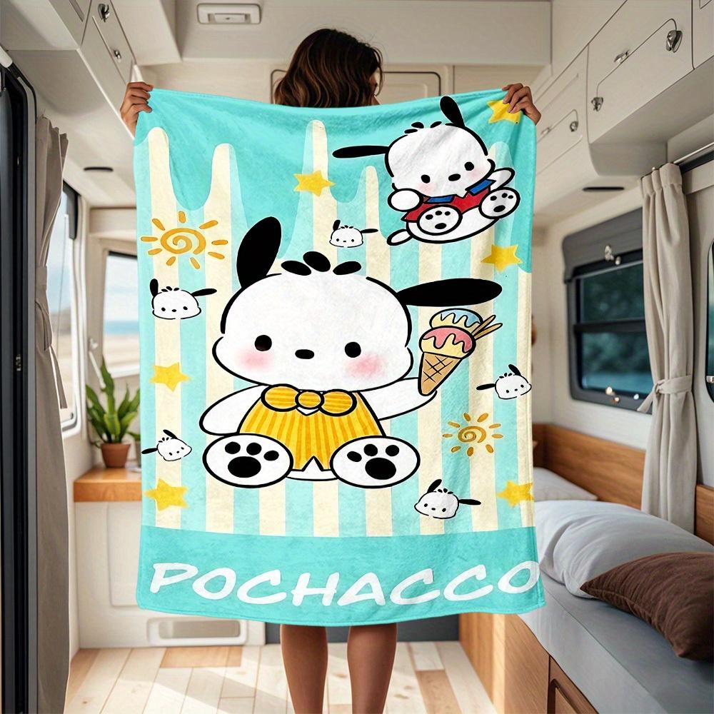 1pc Ice, Cream, Pochacco RV Blanket, Digital Printed Flannel Blanket, Multi-Purpose Four Seasons Hypoallergenic Quilt for Sofa, Bed, Office, 130x150cm
1pc Ice, Cream, Pochacco RV Blanket, Digital Printed Flannel Blanket, Multi-Purpose Four Seasons Hypoallergenic Quilt for Sofa, Bed, Office, 130x150cm
