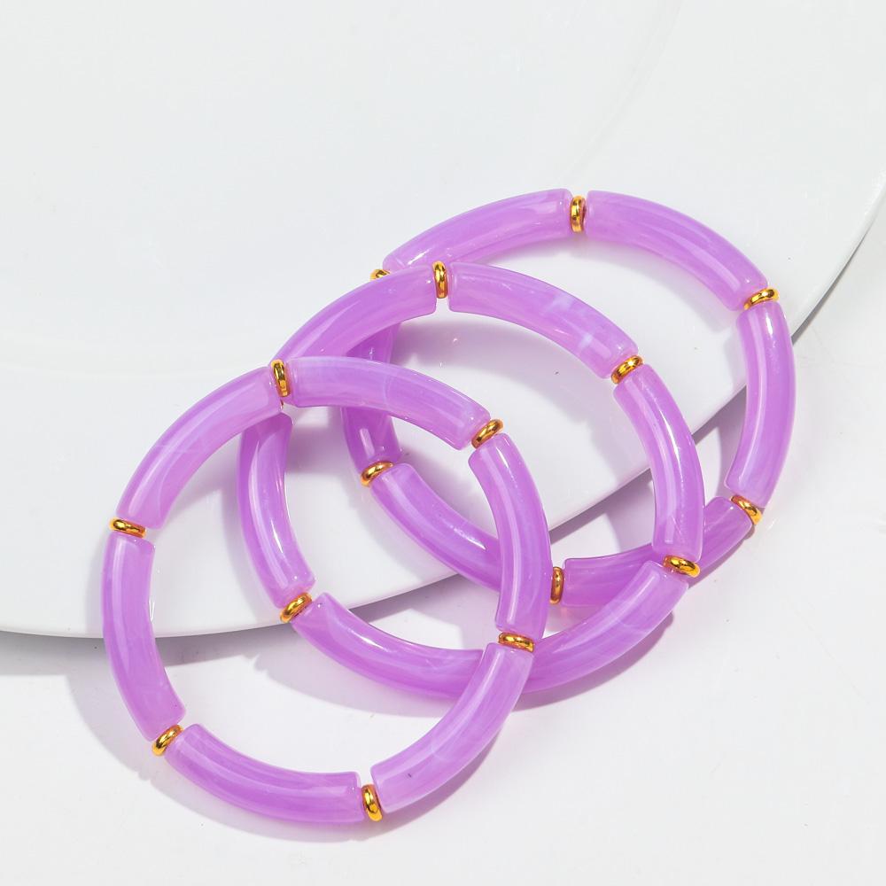 3Pcs Boho Thin Bamboo Curved Tube Bracelets for Women Colorful Resin Stretchy Stack Bracelet Bangles Set Fashion Jewelry Gifts
3Pcs Boho Thin Bamboo Curved Tube Bracelets for Women Colorful Resin Stretchy Stack Bracelet Bangles Set Fashion Jewelry Gifts
